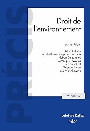 Droit de l'environnement 9 édition