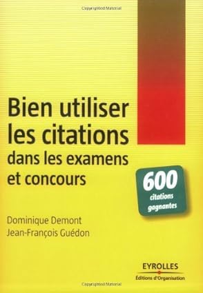 Bien utiliser les citations dans les examens et concours 