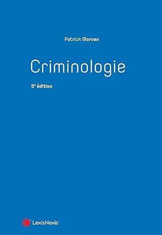 Criminologie 5 édition 